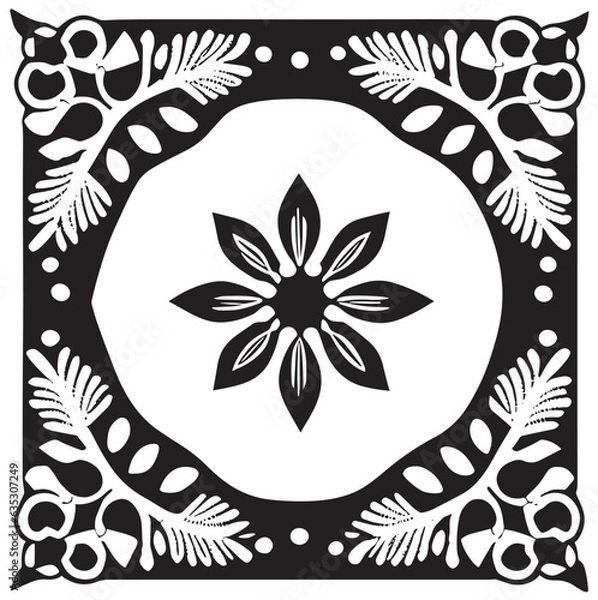 Obraz abstract floral background