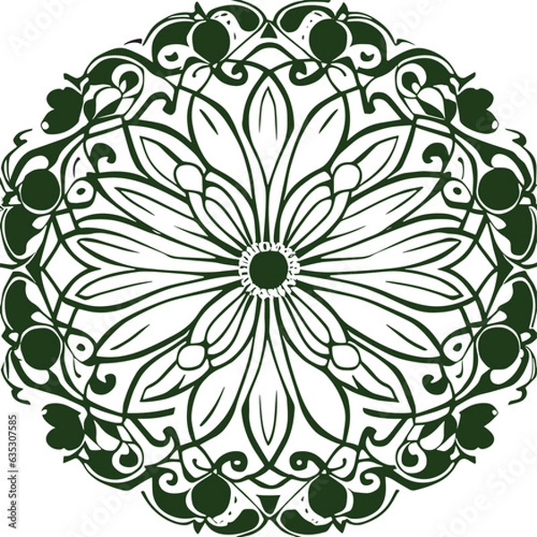 Obraz abstract floral background