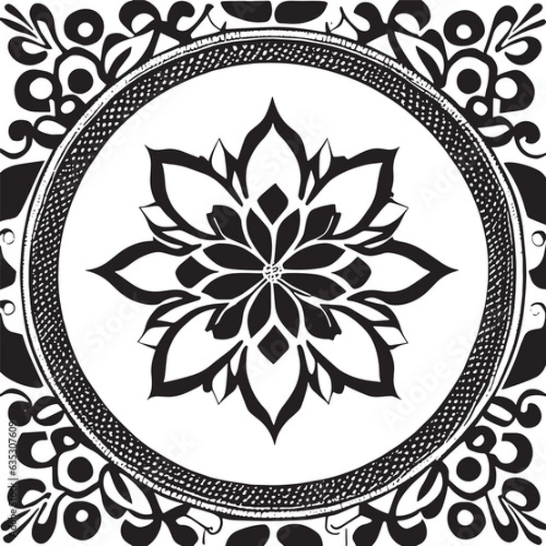 Obraz ornamental round ornament