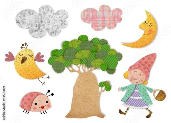 Obraz Decorative elements