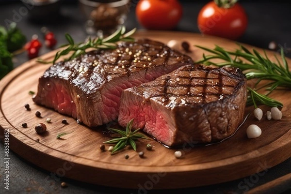 Obraz grilled beef steak
