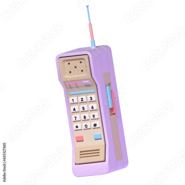 Obraz Brick cell phone 3D