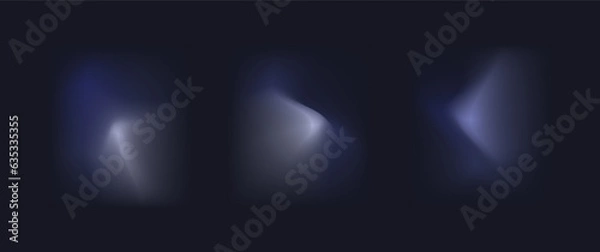 Fototapeta abstract dark blue mesh gradient vector illustration, modern mesh gradient design for background, assets, element, banner, card