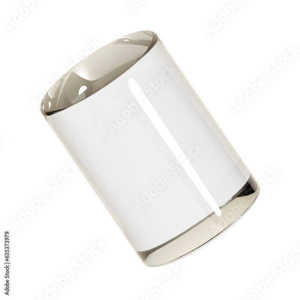 Obraz Transparent cylinder shape 3D