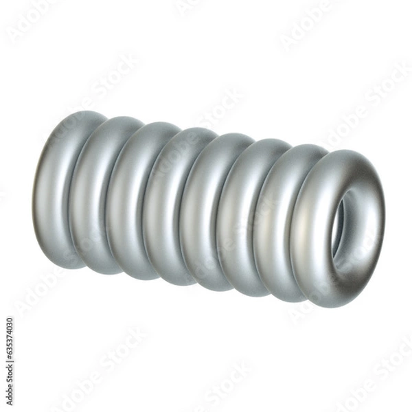 Obraz Stacking ring shape 3D