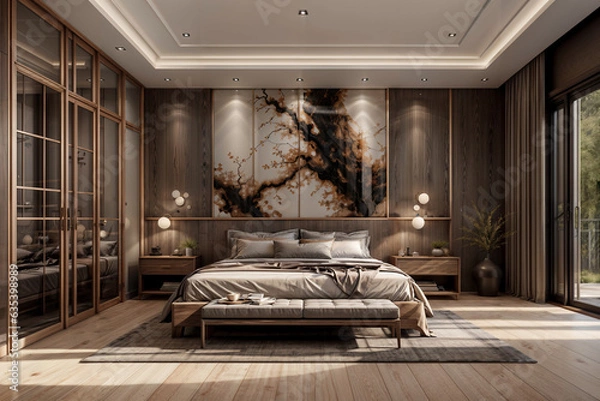 Fototapeta luxury hotel room