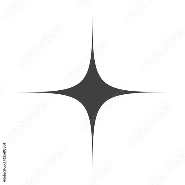 Obraz Sparkle star illustration