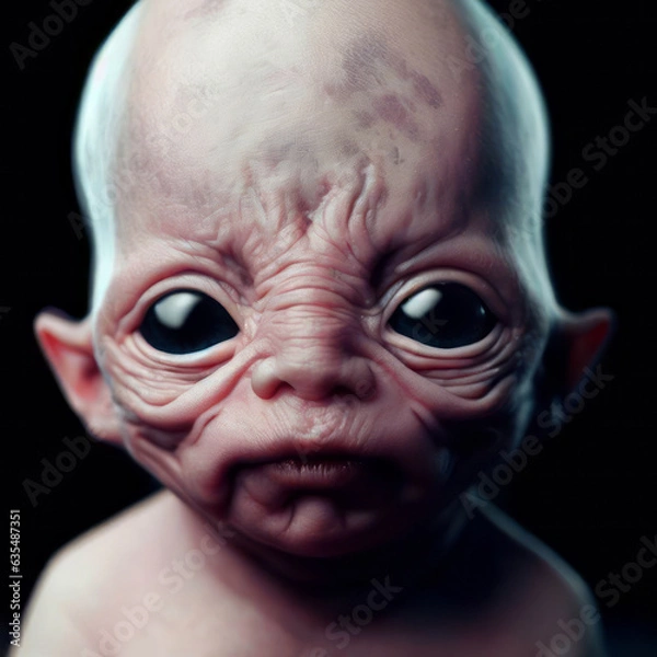 Fototapeta Alien Child