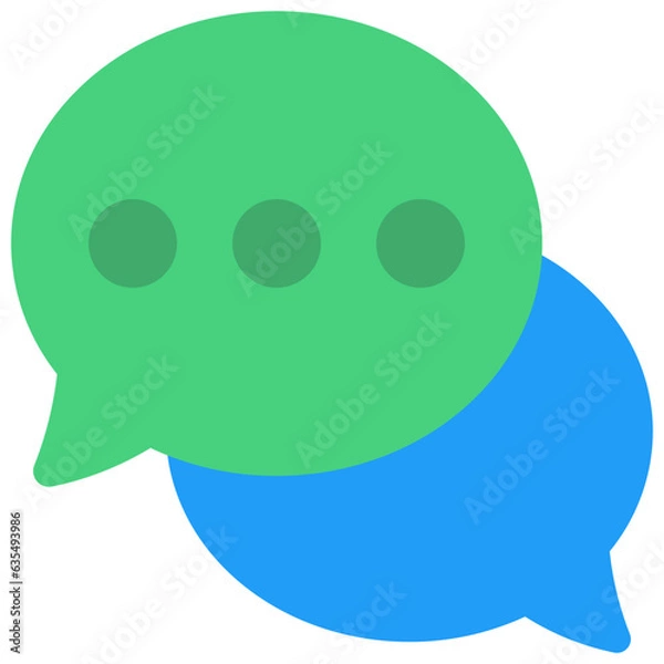 Obraz Two Messages Icon
