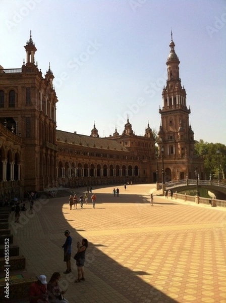 Obraz plaza sivilla