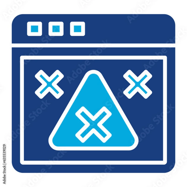 Fototapeta Not Found Icon