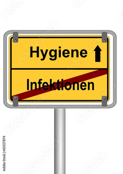 Obraz Hygiene vs Infektionen