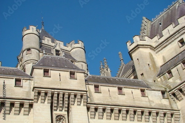 Fototapeta Chateau de Pierrefonds,Oise,Picardie