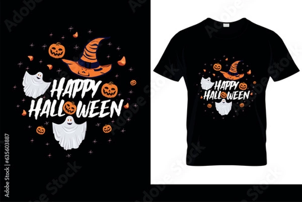 Fototapeta This is my scary halloween custome -Halloween t-shirt design, Halloween t-shirt design, Halloween Vector Graphic, Halloween T-Shirt illustration