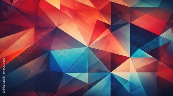 Fototapeta Abstract geometric background