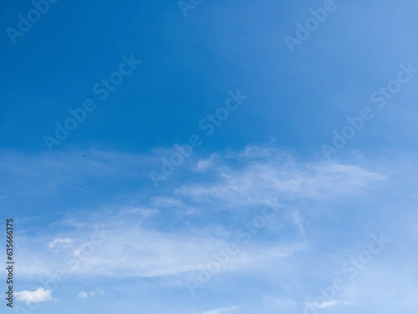 Obraz blue sky with clouds