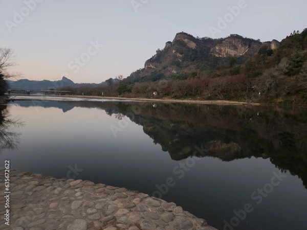 Fototapeta reflection in the water