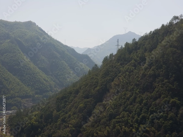 Fototapeta view from the mountain