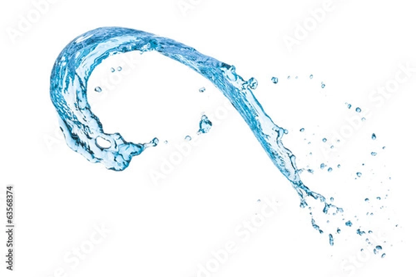 Fototapeta water splash