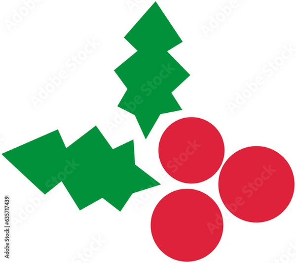 Obraz Christmas Mistle Toe Icon