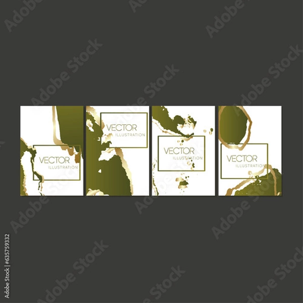 Fototapeta Luxury abstract brochures. Design covers Elegant, minimalist graphics  vector background.