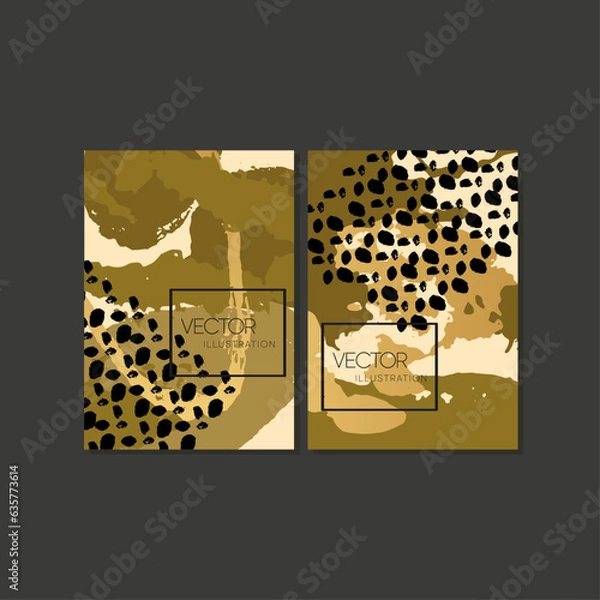 Fototapeta Luxury abstract brochures. Design covers Elegant, minimalist graphics  vector background.