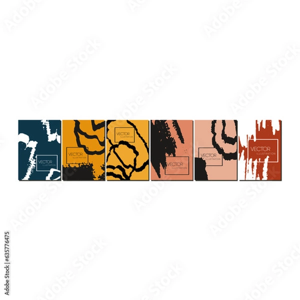 Fototapeta Luxury abstract brochures. Design covers Elegant, minimalist graphics  vector background.