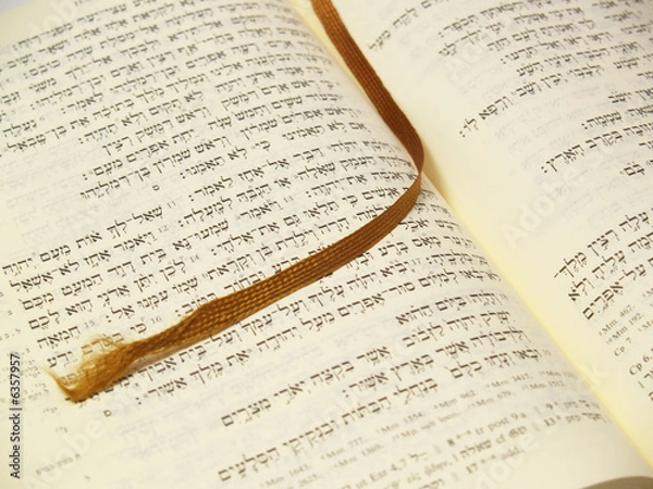 Obraz Hebrew Bible and Marker