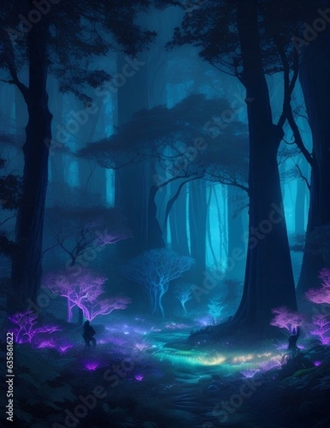 Fototapeta Enchanted forest