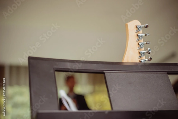 Fototapeta musical instruments in Christian worship