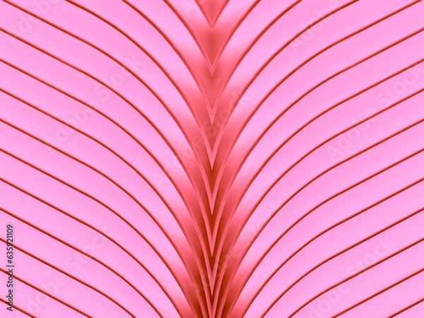 Fototapeta Abstract pink design with geometric shapes