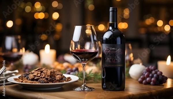 Obraz Mulled wine at Christmas time 