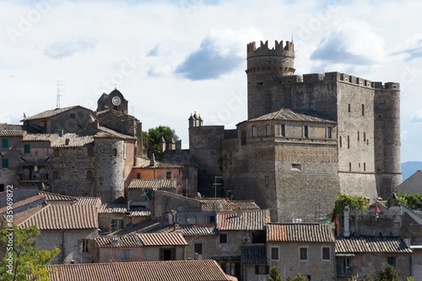 Obraz Centro storico di Nazzano