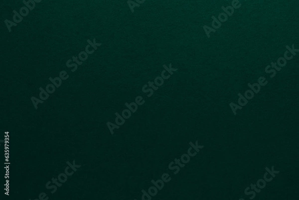 Obraz Abstract dark green paper background. Blank green paper texture