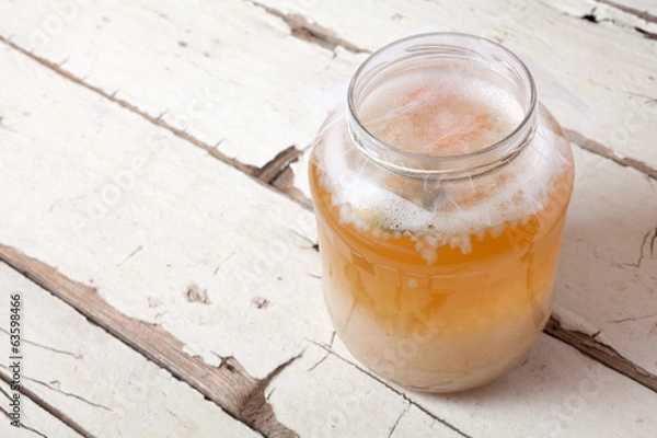 Obraz Ziarna kefiru wodnego