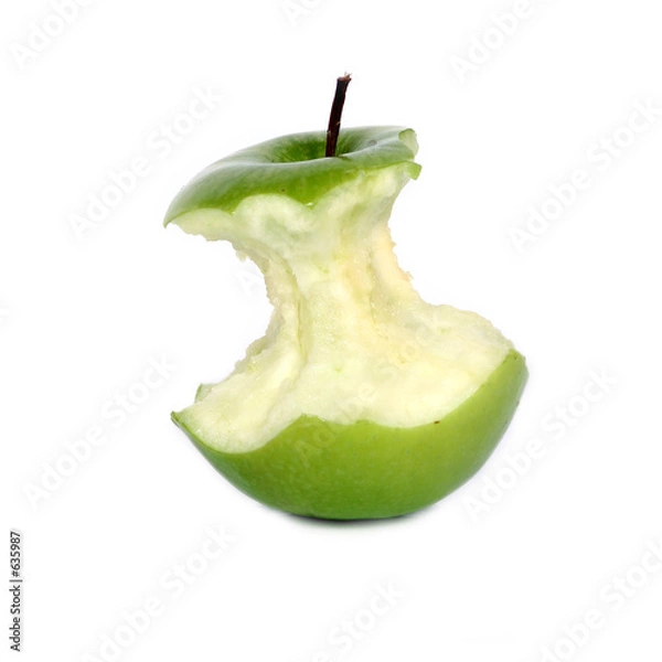 Obraz green apple core
