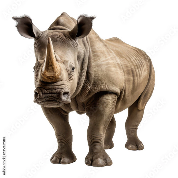 Fototapeta Rhinoceros side-view