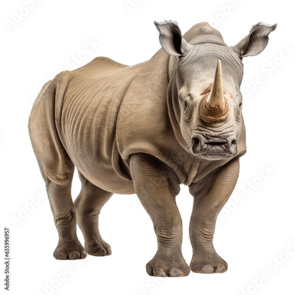 Fototapeta Rhinoceros side-view