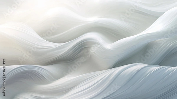 Fototapeta Silk, smooth and soft elegant white texture 