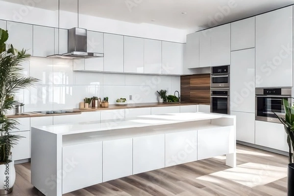 Fototapeta modern kitchen interior