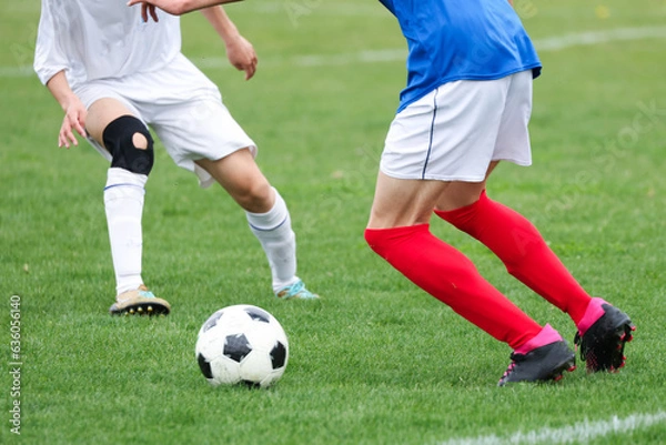 Fototapeta サッカー　フットボール