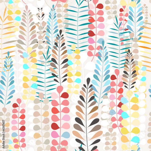 Fototapeta pattern autumn leaves