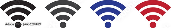 Obraz Wi Fi symbol collection