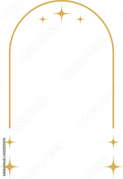 Obraz Monoline Arch Frame