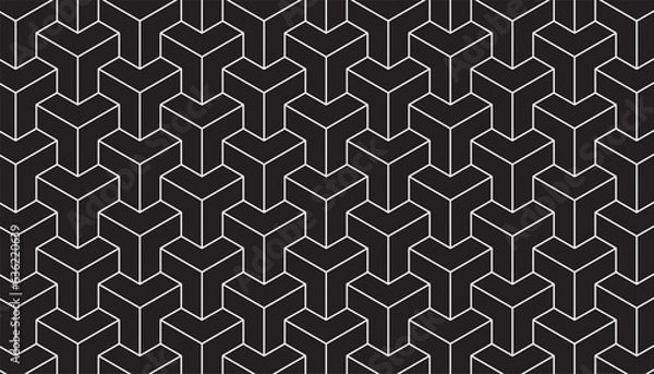 Fototapeta vector geometric pattern