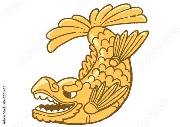 Fototapeta しゃちほこ