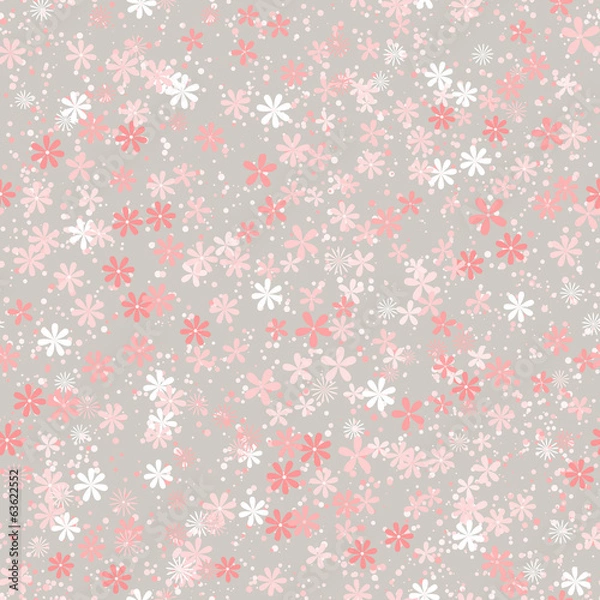 Obraz seamless flowers