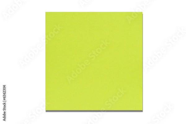 Obraz green post it
