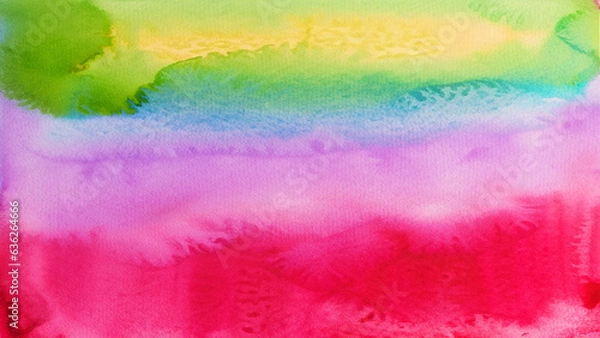 Fototapeta Abstract watercolor hand painted background texture. aquarelle abstract emerald backdrop. ai generated