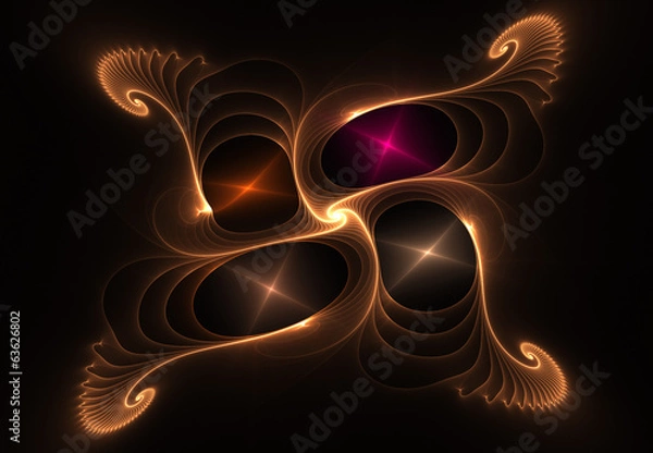 Obraz Abstract fractal object